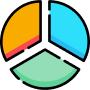 Pie chart icons