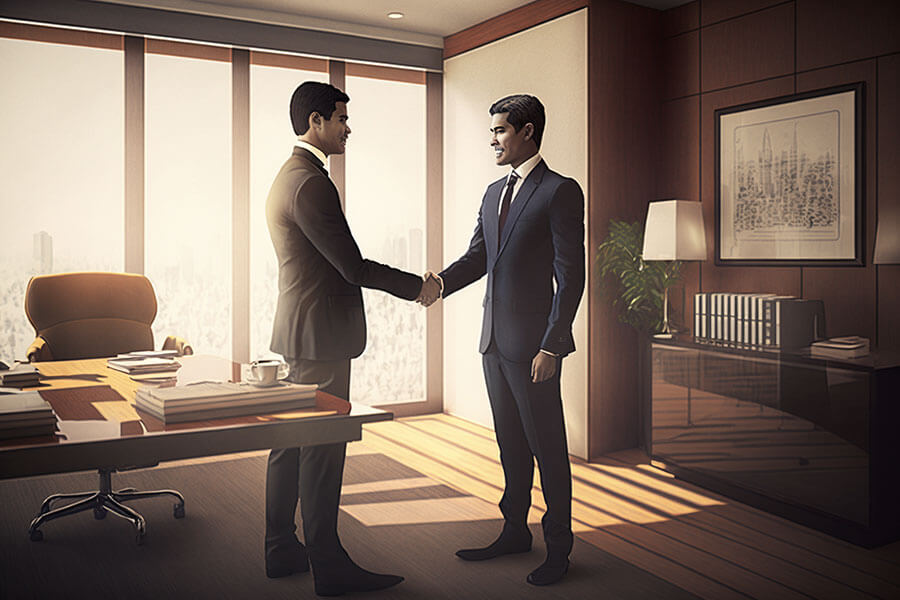 Open discussion with his employer